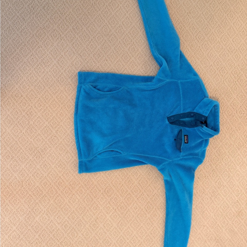 Patagonia Bright Turquoise Fleece Jacket